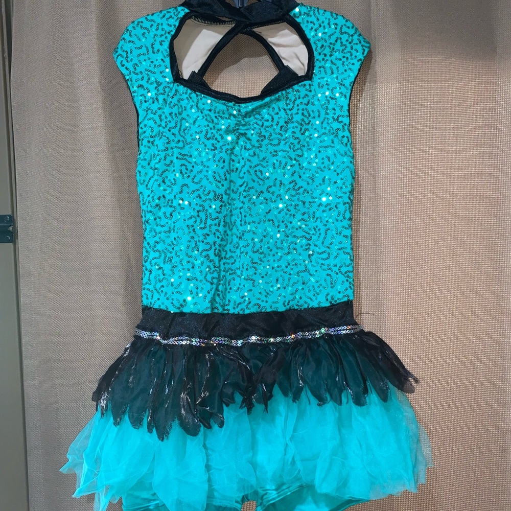 Child’s Dance Costume (Turquoise)